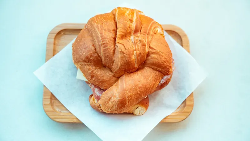 Almond croissant